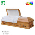 Water painting white interior competive casket